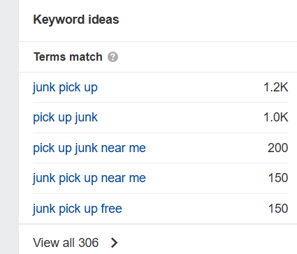 related-keywords-to-junk-pick-up